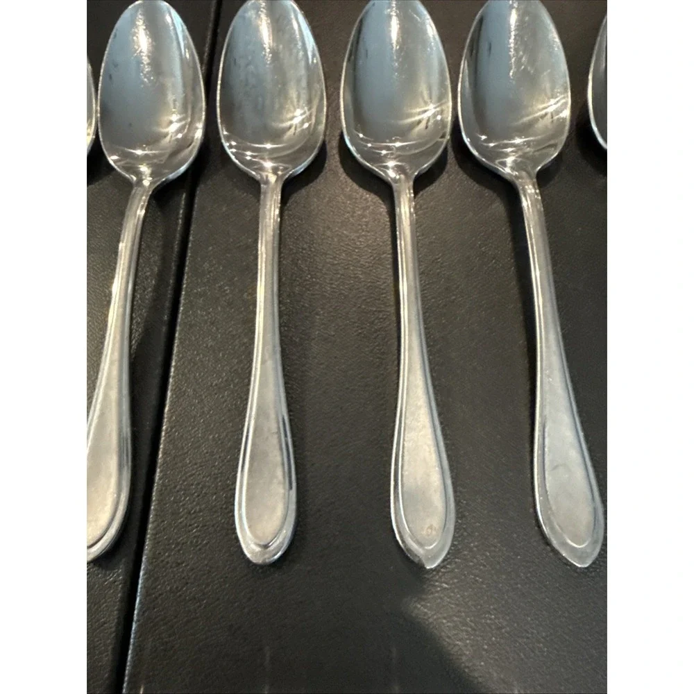 Oneida Joanne Soup Spoon Spoons Stainless Steel Set Of 8
